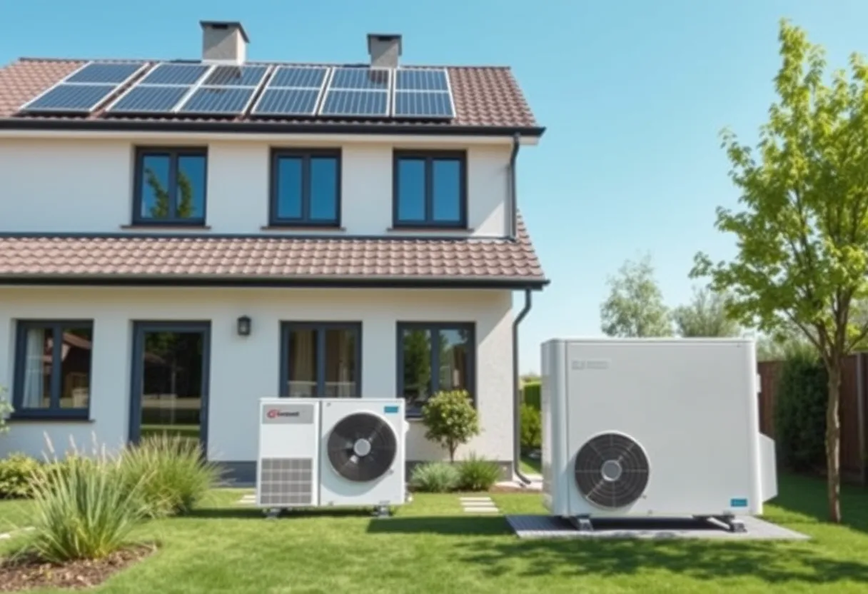 Einfamilienhaus mit Wärmepumpe in Bielefeld