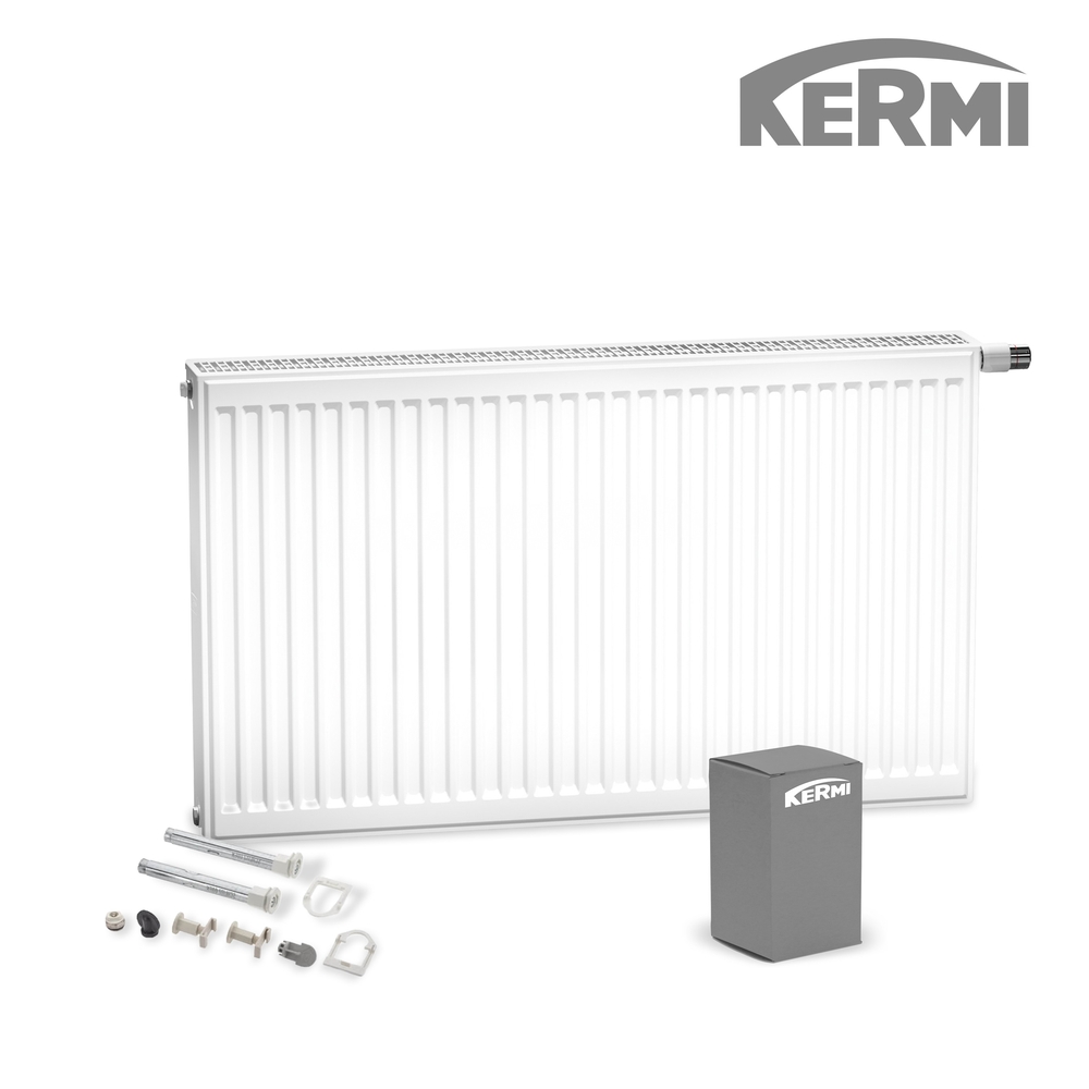 Kermi – Beispiel eines horizontalen Flachheizkörpers